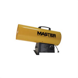 Master® MH-125V-GFA-A Gas Forced Air Torpedo Heater, 125000 Btu/hr Capacity, 120 VAC