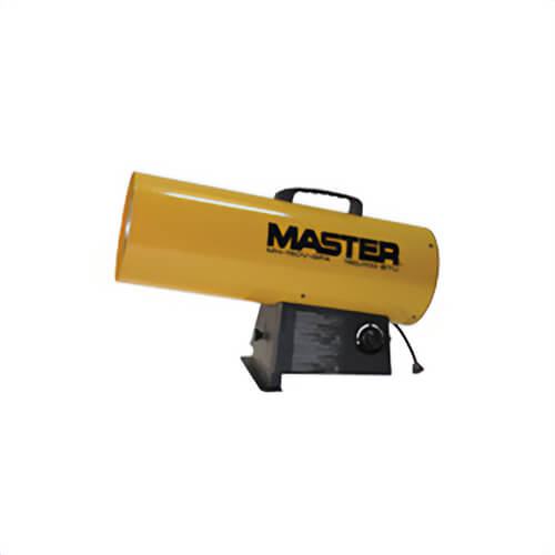 Master® MH-150V-GFA-A Gas Forced Air Torpedo Heater, 150000 Btu/hr Capacity, 120 VAC