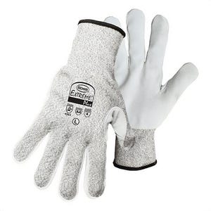 PIP® Boss® Extreme® Plus 1CF7003L Standard Grade Plus Cut-Resistant Gloves, L, Glass Fiber/HPPE/Polyester/Spandex®, Continuous knit wrist Cuff