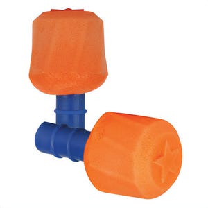 PIP® 267-HPF610 EZ-Twist™ Push-In Ear Plug, 30 dB Noise Reduction, Barrel Shape, Disposable, Uncorded Design