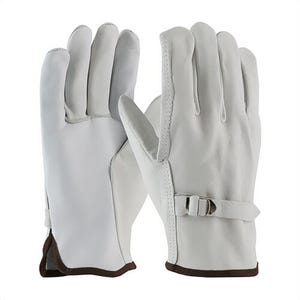 PIP® 68-158/XL Superior Grade General Purpose Gloves, Drivers, Extra-Large, Top Grain Cowhide Leather Palm