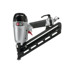 Porter-Cable® DA250C Angled Finish Nailer Kit, 1 to 2-1/2 in Fastener, Paper Collation, 100 Nails Magazine, 70 to 120 psi