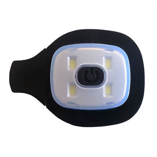 Portwest B030NCR Replacement Beanie Head Lamp, 150 Lumens, 4 hr Runtime, Black, USB Rechargeable Battery Included