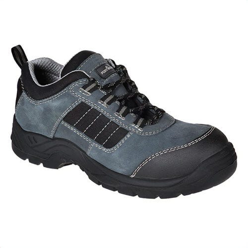 Portwest FC64BKR36 Compositelite Trekker Shoe, Composite Toecap, Oil Resistant Outsole, Breathable Mesh Lining, Black, Size 4