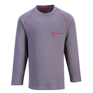 Portwest FR01NARXXXL Bizflame® Knit Flame Resistant Crew Neck, Navy, 3XL
