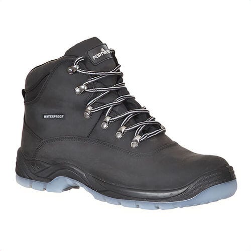 Portwest FW57BKR48 Steelite All Weather Boot Slip Resistant Black, Size 14