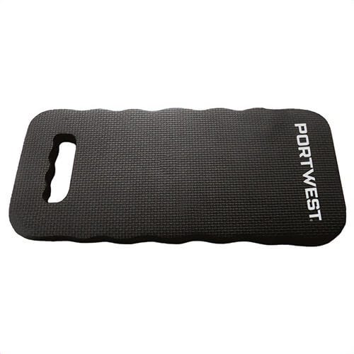 Portwest KP05BKR Kneeling Pad, Lightweight, EVA Foam, Handle, 15.7 in x 7.5 in x 0.8 in, Black