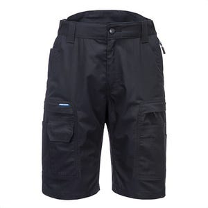Portwest KX340DNR42 KX3â„¢ Ripstop Shorts, High Rise, 11 Pockets, 40+ UPF Rated Fabric, Dark Navy, Size 42