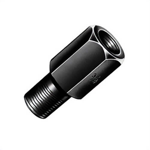 Power Team® 8013 Threaded Adapter, for use with Bi-Directional™ Puller Legs, 3/4-16 Male x 5/8-18 Female, 2-1/4 in L, Steel