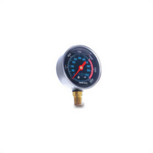 Power Team® 9040 Analog Heavy Duty Standard Hydraulic Pressure Gauge, 0 to 10,000 psi, 1/4 in NPT Connection