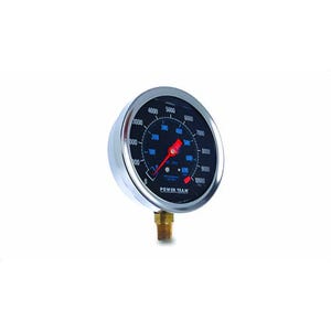 Power Team® 9075 Analog Dry Gauge, 4 in, 0-100 ton, 2,000 psi