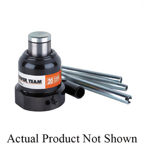 Power Team® 9220A Sidewinder Jack, 20 ton Load, 5-1/8 in H Min, 6-5/16 in H Max, 1-3/16 in