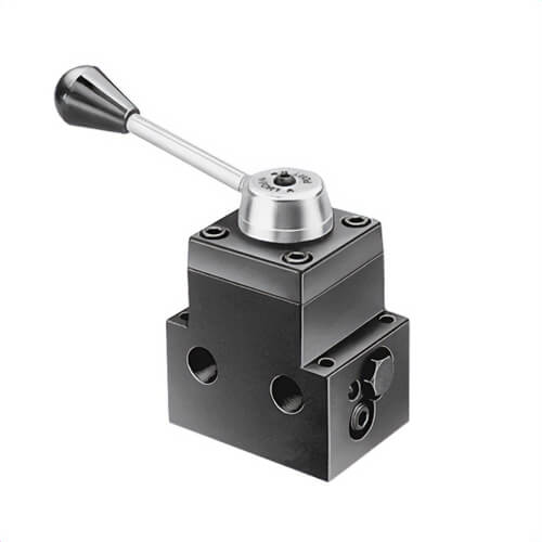 Power Team® 9506 3-Position Tandem Center Manual Valve with Posi-Check®, 3/8 in Port, 10,000 psi Pressure