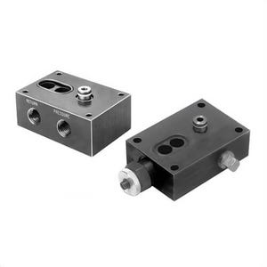 Power Team® 9510 Subplate, for use with Control Valve and Pump, 3/8 in NPTF