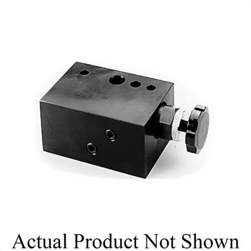 Power Team® 9560 Battery Electric Pressure Regulator, for use with PE10 and PR10 Series Hydraulic Pump, 10,000 psi