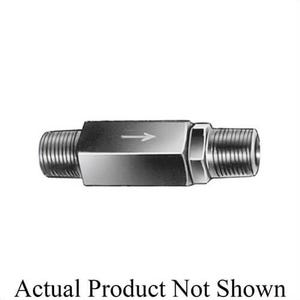 Power Team® 9580 1-Way In-Line Automatic Check Valve, Steel Body, 3/8 in Male NPTF Port, 10,000 psi Pressure
