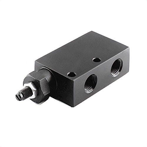 Power Team® 9623 Automatic In-Line Pressure Relief Valve, 3/8 in NPTF Port, 10,000 psi Pressure, Steel Body