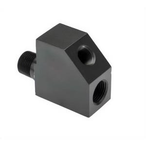 Power Team® 9699 Gauge Fitting, Female NPTF x Male NPTF x Female NPTF, 3/8 x 3/8 x 1/4 in Nominal