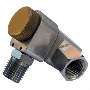 Power Team® 9705 Fitting and Swivel with 3/8 in NPTF Male x 3/8 in NPTF Female