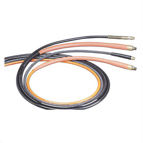 Power Team® 9764 Non-Conductive Hose Assembly with 9798 Hose Half Coupler and 9800 Dust Cap Assembly