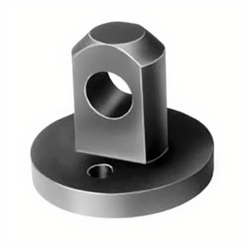 Power Team® 420061 Clevis Body, for use with C Series 25 ton Spring Return Cylinder, Steel, 3.56 in H