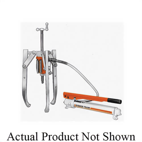 Power Team® 1080 HP Series 3-Jaw Hydraulic Puller, 50 ton Lifting Force