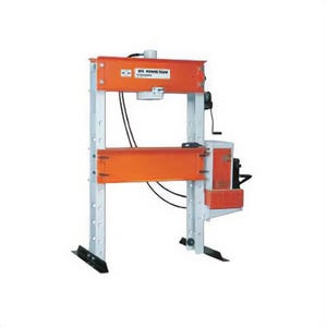 Power Team® SPM556 Hydraulic Shop Press, 55 ton, 48-1/2 in Base Length, 36 in Base Width, 6-1/4 in Stroke Length