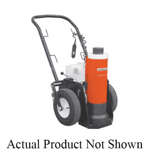 Power Team® JAM15033 JM Series Manual Air Lift Jack, 150 ton Load, 33 in H Min, 46-1/8 in H Max, 13-1/8 in