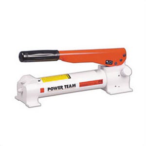 Power Team® P19 P Series Manually Operated 2-Speed Hydraulic Pump, 24.4 in³ Tank