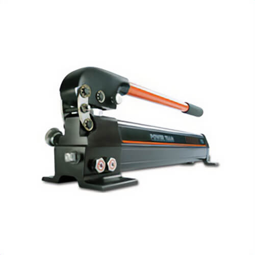 Power Team® P19L P Series Manually Operated 2-Speed Hydraulic Pump, 29 in³ Tank