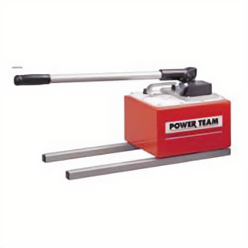 Power Team® P460 P Series 2-Speed Manual Hydraulic Hand Pump, 2.5 gal Tank