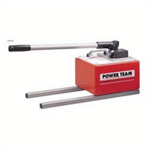 Power Team® P460 P Series 2-Speed Manual Hydraulic Hand Pump, 2.5 gal Tank