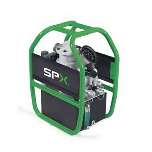 Power Team® PA60APF5FPR PA60 Infinity Air Driven Hydraulic Pump With Roll Cage