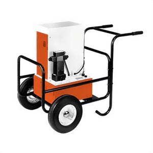 Power Team® PC200 Universal Pump Cart, 12 in Wheels, For Pumps up to 200 lb, Universal Mounting Hole