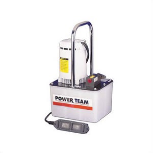 Power Team® PE174M 2-Speed Portable Electric/Hydraulic Pump, 375 in³, 1/2 hp, 16/20/190/290 in³/min Flow Rate