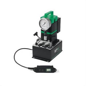 Power Team® PE8PXX3L Bolting Systems® Electric Hydraulic Pump, 1/2 hp, 2 Stages, 231 in³, 8 in³/min Flow Rate, 0 to 21750 psi