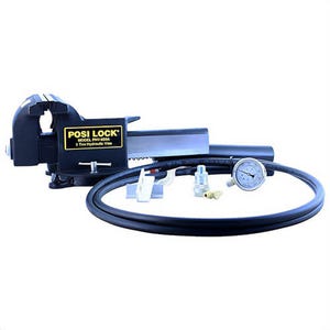 Power Team® PTPHV859SPX Bench Hydraulic Vise Assembly without PA6 Pump, 10000 psi, 5 ton