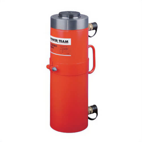 Power Team® RD2514 Hydraulic Return Cylinder, Push/Pull Double-Acting, 25 ton Push/8 ton Pull, 20-3/8 in H Min