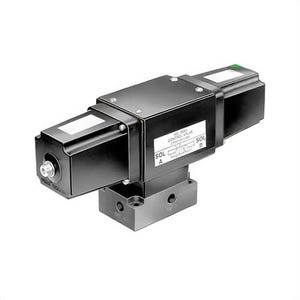 Power Team® 9593 Remote Mounted Solenoid Valve, 2-Port/3/4-Way Ports/Ways, Steel Body, 1/4 in NPTF Port, 10,000 psi Pressure