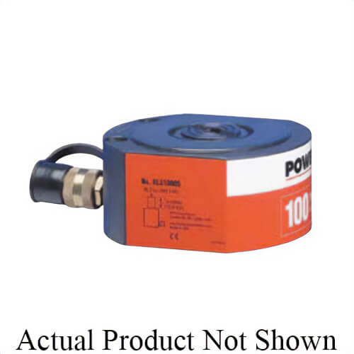 Power Team® RLS200 Heavy Duty Low Profile Welded Hydraulic Cylinder, 20 ton, 2-3/8 in Bore, 7/16 in L Stroke