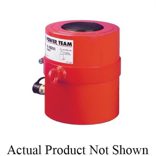 Power Team® RSS502 Heavy Duty Shorty Welded Hydraulic Cylinder, 50 ton, 3-1/2 in Bore, 2-3/8 in L Stroke