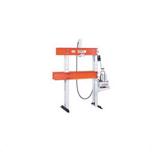 Power Team® SPA2514 SP Series Shop Press, 25 ton Capacity, 43 in L x 28 in W Base, 14-1/4 in L Stroke, H-Frame Frame