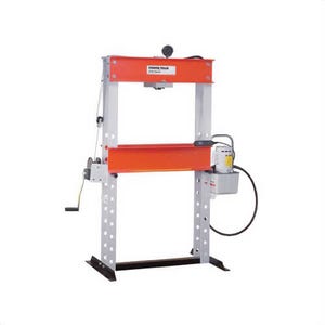 Power Team® SPE256-220 Economy Hydraulic Shop Press, 25 ton, 1/2 hp, 43 in Base Length, 28 in Base Width