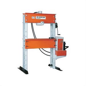 Power Team® SPE556-220 Hydraulic Shop Press, 55 ton, 1/2 hp, 48-1/2 in Base Length, 36 in Base Width