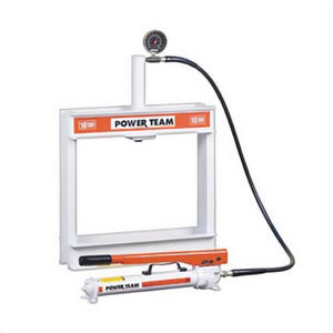 Power Team® SPM1010 SP Series Shop Press, 10 ton Capacity, 25-1/4 in L x 7.19 in W Base, 10-1/8 in L Stroke