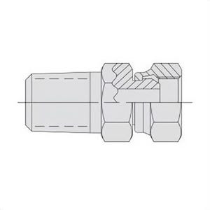 Power Team® 9673 Swivel Connector, Male NPSM x Female NPSM End Style, Steel, 3/8 x 1/4 in Nominal