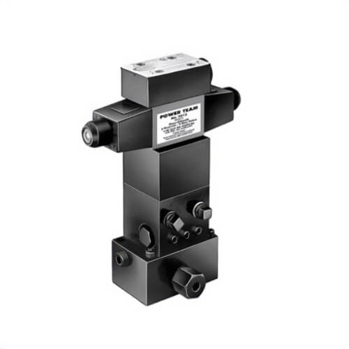 Power Team® 9519 Tandem Center Pump Mounted Solenoid Valve, 3-Port/4-Way Ports/Ways, 1/4 in NPTF Port, 10,000 psi Pressure