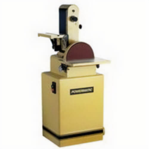 Powermatic® 1791291K Belt and Disc Sander, 48 in L x 6 in W Belt, 12 in dia Wheel, 1-1/2 hp, Tool Only