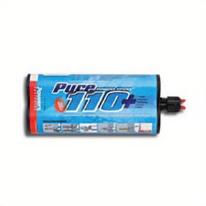 DeWALT® 08321SD Pure110+™ 2-Part Anchoring Adhesive System, 21 fl-oz Dual-Cartridge, Paste Form, Light Beige Part A/Red Part B