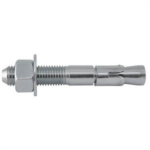 DeWALT® Power-Stud®+ Powers® 7450SD1-PWR Expansion Wedge Anchor, 7/8 in dia, 6 in OAL, 2-3/4 in L Thread, Carbon Steel, Zinc Plated